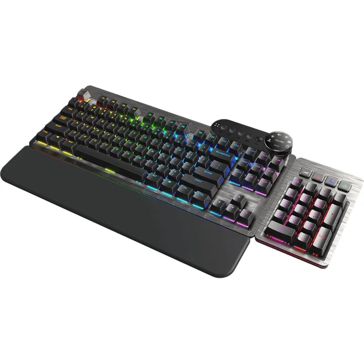 Mountain Everest Max Gaming-Tastatur MX Red ANSI QWERTY US Layout Beleuchtet grau – Bild 5