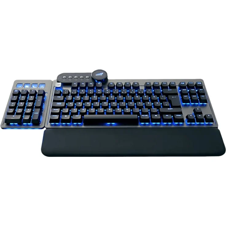 Mountain Everest Max Gaming-Tastatur MX Red ANSI QWERTY US Layout Beleuchtet grau – Bild 4