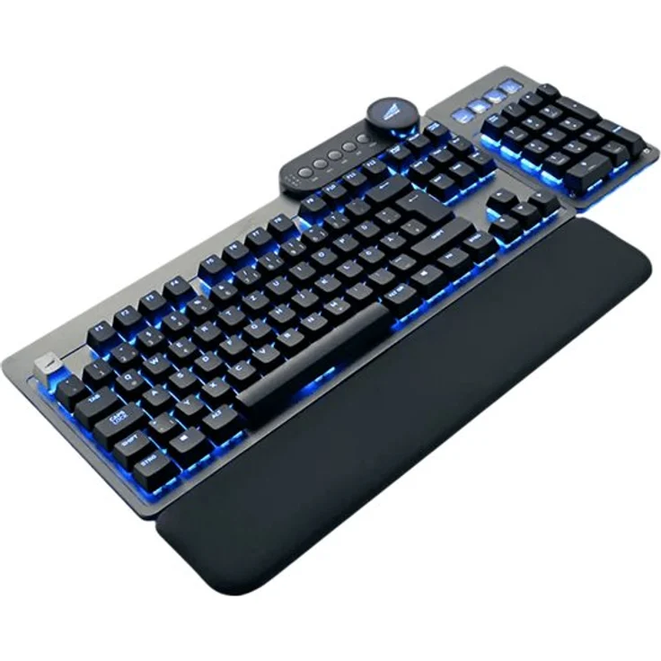Mountain Everest Max Gaming-Tastatur MX Red ANSI QWERTY US Layout Beleuchtet grau – Bild 2