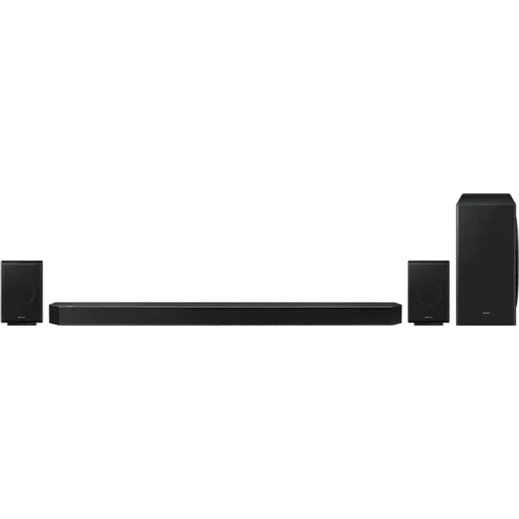 Samsung HW-Q935B 9.1.4 Soundbar mit Subwoofer und Surround Lautsprechern, 540 W, schwarz – Bild 1