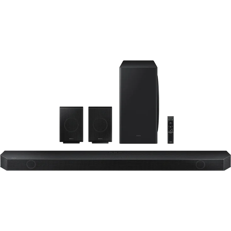 Samsung HW-Q935B 9.1.4 Soundbar mit Subwoofer und Surround Lautsprechern, 540 W, schwarz – Bild 7