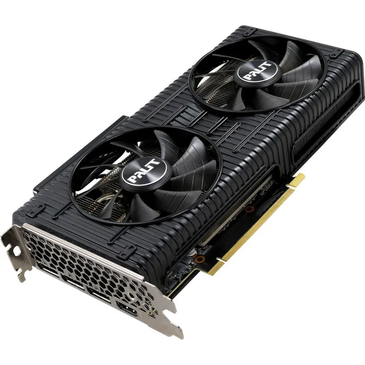 Palit GeForce RTX 3050 Dual Grafikkarte, Lite Hash Rate, 3x DisplayPort, 1x HDMI – Bild 4