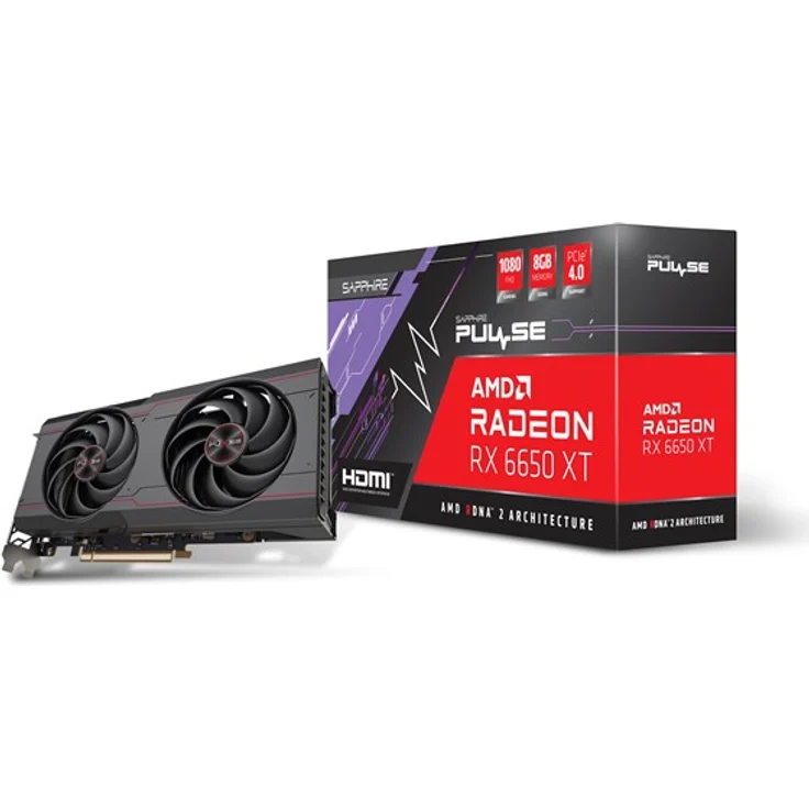 Sapphire Pulse Radeon RX 6650 XT Grafikkarte 8GB GDDR6 – Bild 3