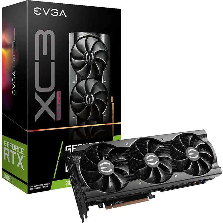 EVGA RTX3080 XC3 Ultra Gaming LHR - 10GB GDDR6X HDMI 3xDP
