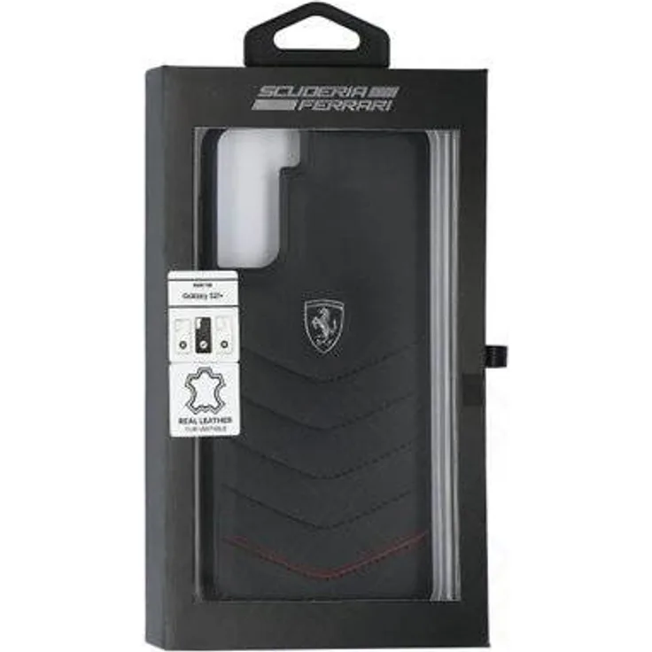 Original Case FERRARI - Hard Case Off Track Quilted FEHQUHCS21MBK - Samsung S21 Plus Galaxy G996 Black Handyhülle Schutzhülle