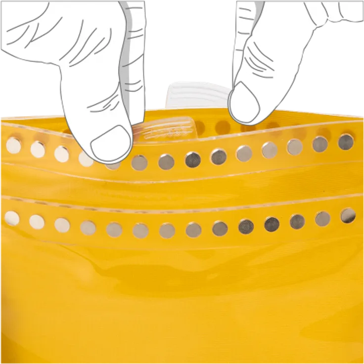 Jack Wolfskin HERMETIC POUCH S one size, burly yellow xt