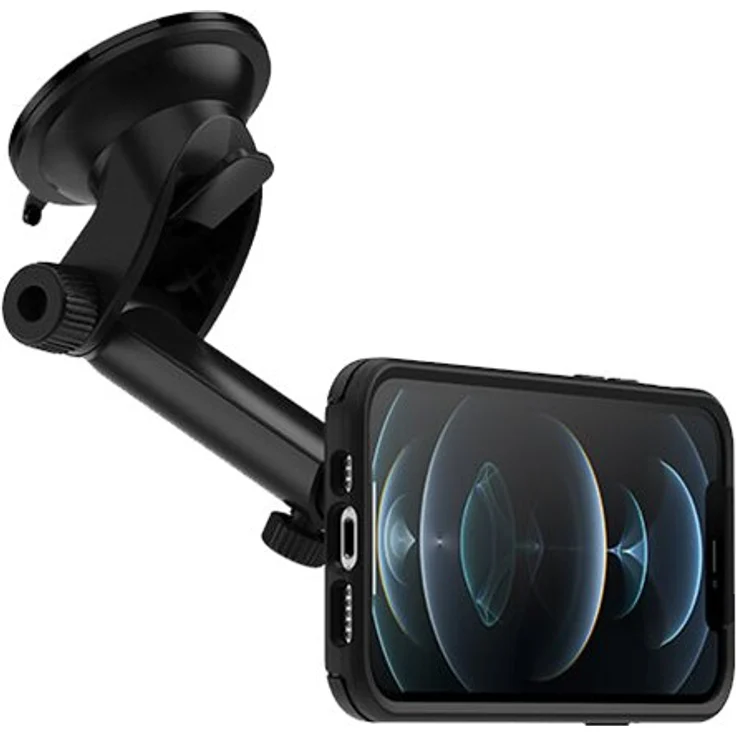 OtterBox - Halterung für Kfz für Handy - für MagSafe - Schwarz - für Apple iPhone 12, 12 mini, 12 Pro, 12 Pro Max – Bild 2