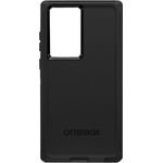 OtterBox Defender Series - Hintere Abdeckung für Mobiltelefon - widerstandsfähig - Polycarbonat, Kunstfaser - Schwarz - für Samsung Galaxy S22 Ultra