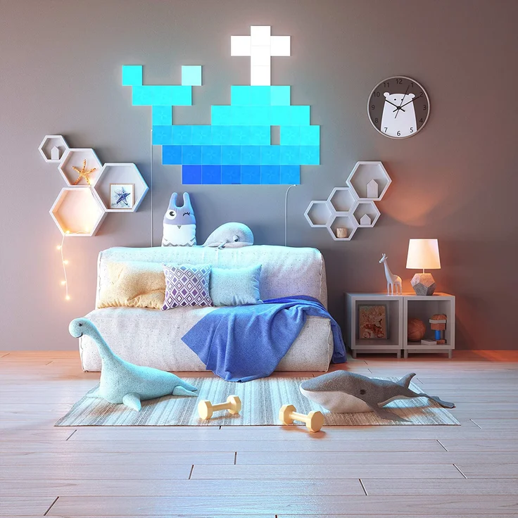 Nanoleaf Canvas Starter Kit - 9 Lichtquadrate – Bild 2