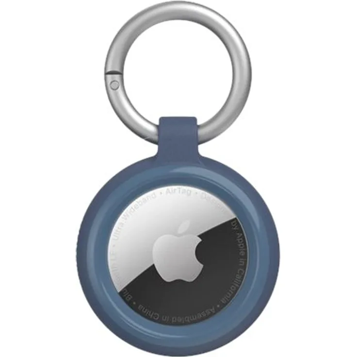 OtterBox Sleek - Tasche für Airtag - Polycarbonat, Kunstfaser - Blau, Rock Skip Way - für Apple AirTag