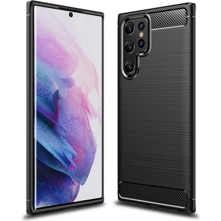 Forcell Carbon Galaxy S22 Ultra schwarz