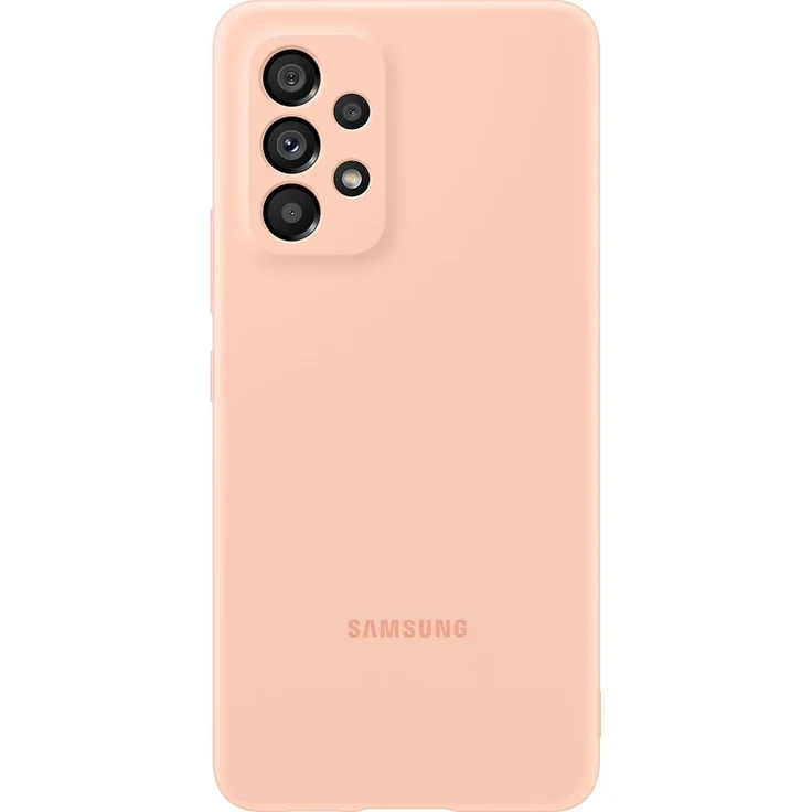 Samsung Silicone Cover EF-PA536 für Galaxy A53, Peach – Bild 3