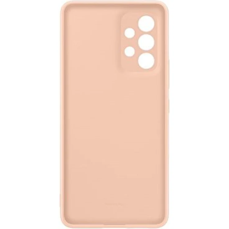 Samsung Silicone Cover EF-PA536 für Galaxy A53, Peach – Bild 1