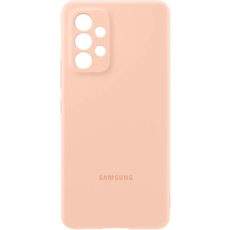 Samsung Silicone Cover EF-PA536 für Galaxy A53, Peach – Bild 4