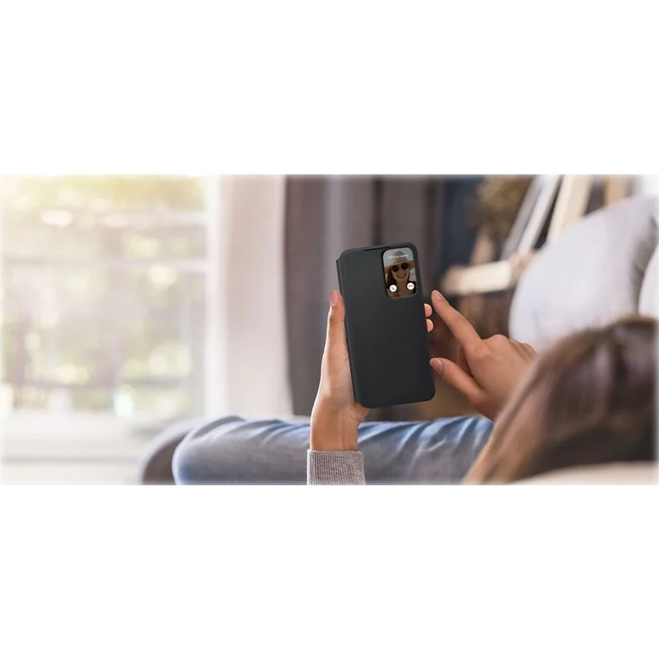 Samsung Clear View Cover für Galaxy S22+ (Black) – Bild 7