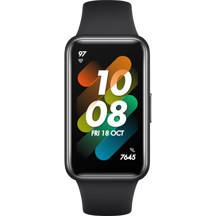 Huawei Band 7 Fitness-Tracker Unisex, Einheitsgröße, Kunststoffgehäuse, Silikonarmband, Graphite Black – Bild 2
