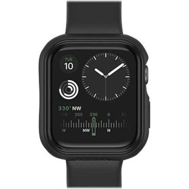 OtterBox EXO EDGE Stoßstange für Smartwatch, Polycarbonat, TPE, Schwarz, für Apple Watch (44 mm)