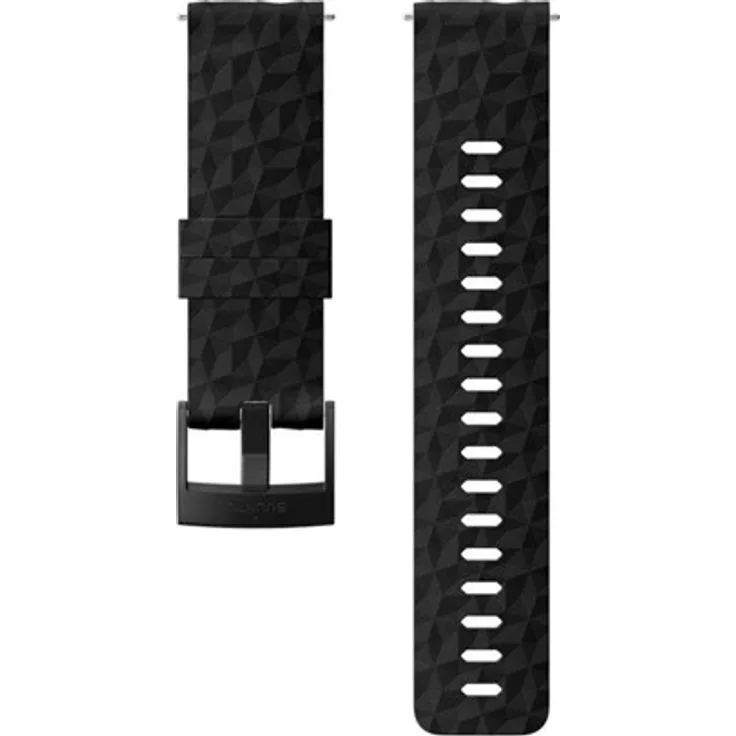 Suunto Explore 1 Uhrarmband für Smartwatch, GPS-Uhr, Größe M, Schwarz, für Suunto 7, 9, D5, Spartan Sport HR Baro Stealth, Spartan Sport Wrist HR