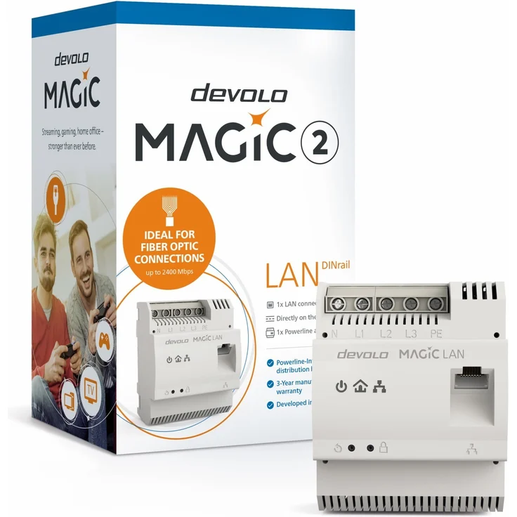 Devolo Magic 2 LAN DINrail – Bild 3