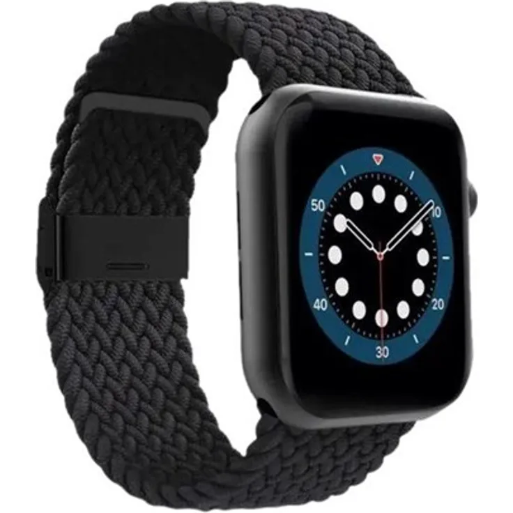 Puro Loop Armband für Smartwatch, Schwarz, für Apple Watch (38 mm, 40 mm)