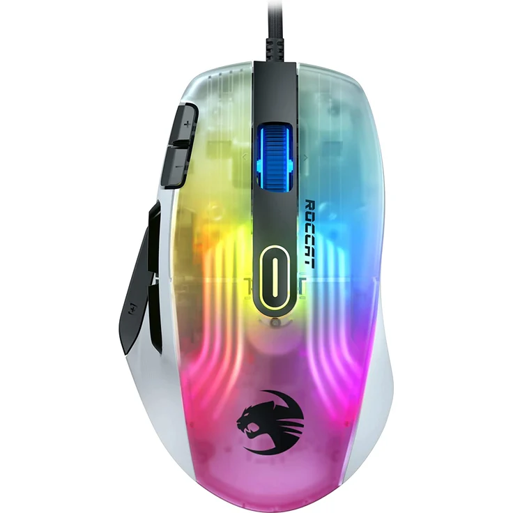 Roccat Kone XP Gaming-Maus, weiß – Bild 1