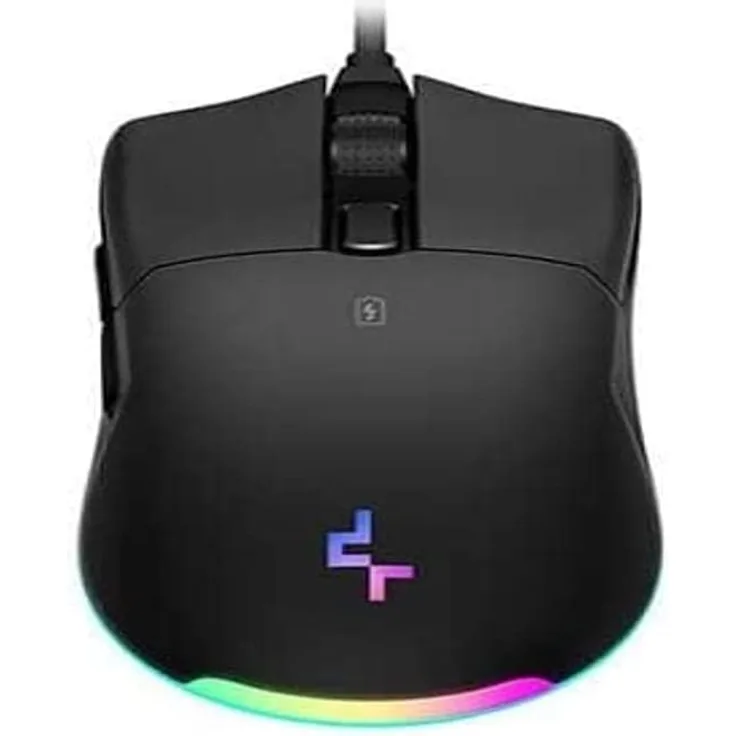 DeepCool MG510 Gaming-Maus, schwarz-türkis