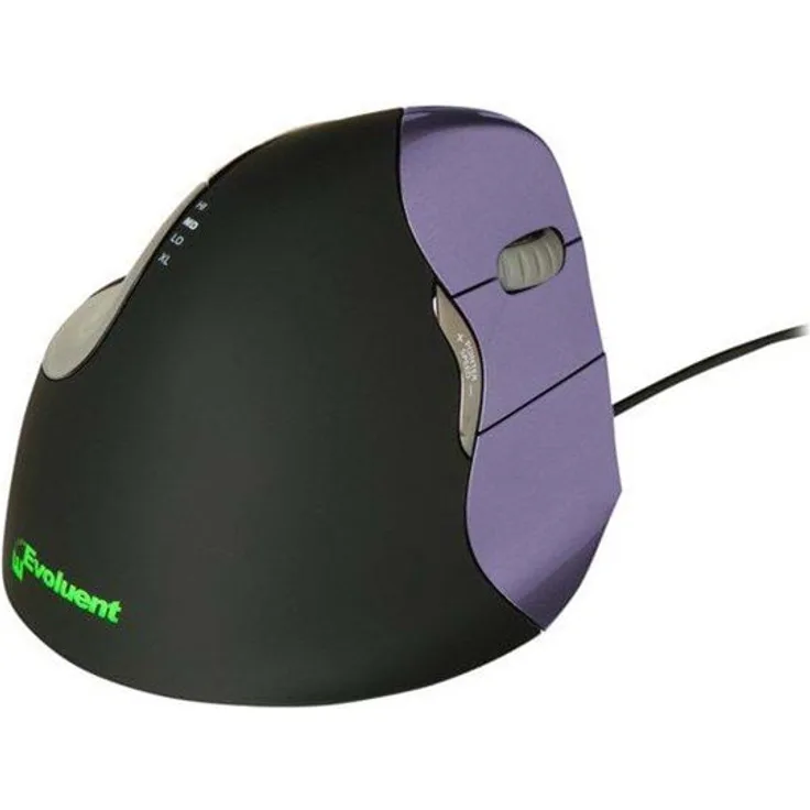 Bakker Elkhuizen Evoluent Vertical Mouse - Ergonomische Maus (Schwarz)