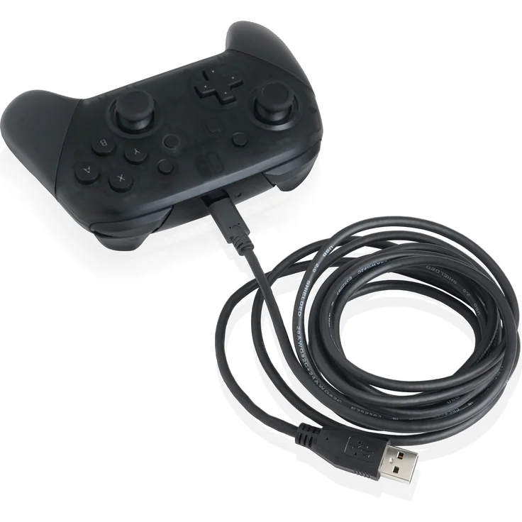 Wicked Chili (1 Stück) 300cm USB-C auf USB-A Ladekabel kompatibel mit PS5 Dualsense, Nintendo Switch Pro Controller, Xbox Series X Gaming Pad, USB C Controller Verlängerung (3m, extra lang, schwarz) – Bild 6
