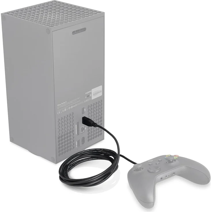 Wicked Chili (1 Stück) 300cm USB-C auf USB-A Ladekabel kompatibel mit PS5 Dualsense, Nintendo Switch Pro Controller, Xbox Series X Gaming Pad, USB C Controller Verlängerung (3m, extra lang, schwarz) – Bild 10