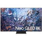 Samsung QE55QN750A 138 cm (55 Zoll) Neo QLED Mini LED 8K Smart TV (Ultra HD, HDR, Direct LED) HD-Triple-Tuner (Sat, Antenne, Kabel) Modelljahr 2021 Energieklasse G (EU-Modell)