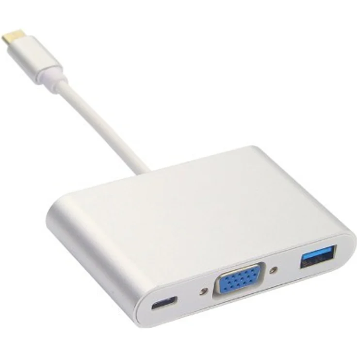 Vivanco USB Type C VGA Adapter 3in1