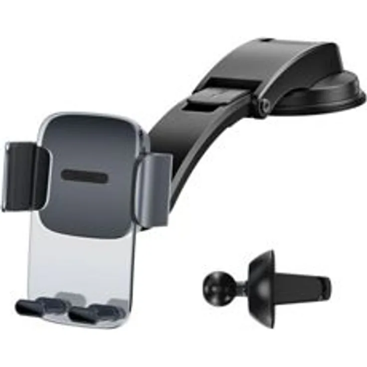 Baseus Easy Control Car Holder with air vent mount and dashboard mount (SUYK000001) black