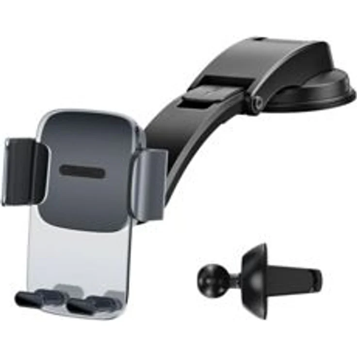 Baseus Easy Control Car Holder with air vent mount and dashboard mount (SUYK000001) black