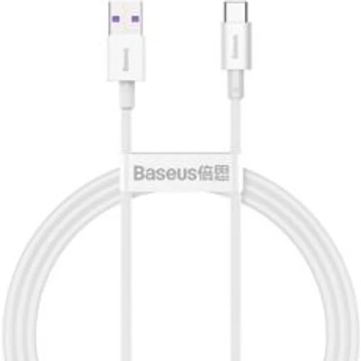 Baseus Cable Superior - USB to Type C - 66W 1 m (CATYS-02) white