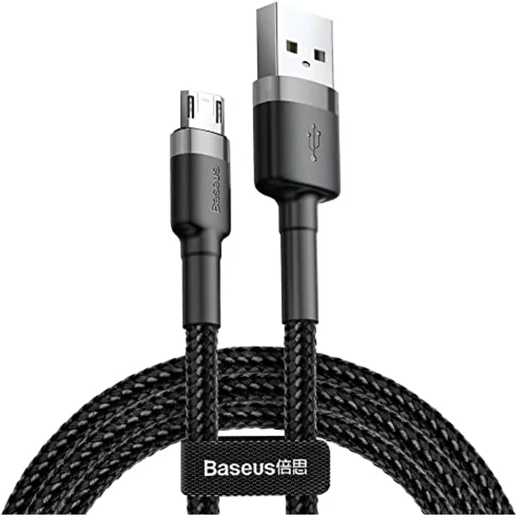 Baseus Cable Cafule - USB to Micro USB - 2A 3 m (CAMKLF-HG1) black-grey