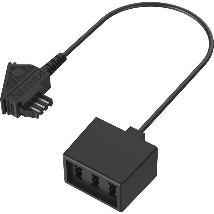 Hama Telefon-Adapter TAE-F-Stecker 3fach