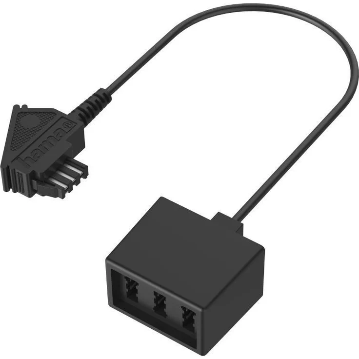 Hama Telefon-Adapter TAE-F-Stecker 3fach – Bild 1