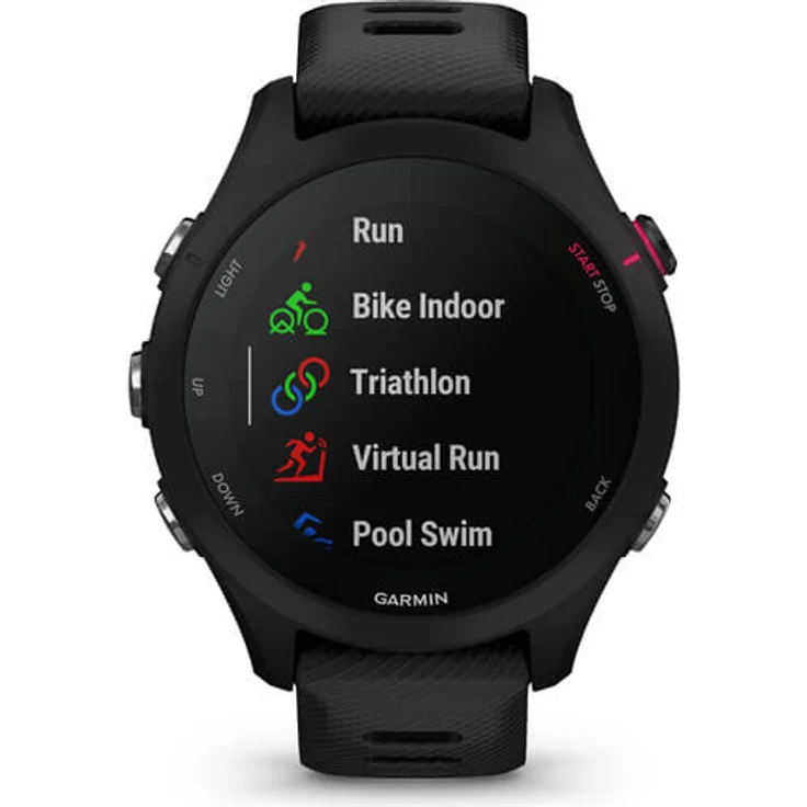 Garmin Forerunner 255 S Music Smartwatch GPS, Unisex, Silikonarmband, Schwarz – Bild 5