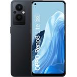 Oppo Reno8 Lite 5G Smartphone 16,33cm (6,43 Zoll) AMOLED-Display, 128GB interner Speicher, 8GB RAM, Dual-SIM/Nano-SIM, Android 11, Cosmic Black