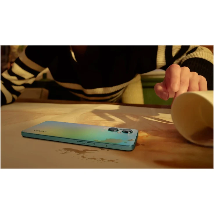 Oppo Reno8 Lite 5G Smartphone 16,33cm (6,43 Zoll) AMOLED-Display, 128GB interner Speicher, 8GB RAM, Dual-SIM/Nano-SIM, Android 11, Rainbow Spectrum – Bild 8
