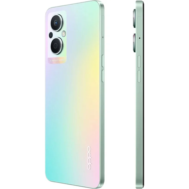 Oppo Reno8 Lite 5G Smartphone 16,33cm (6,43 Zoll) AMOLED-Display, 128GB interner Speicher, 8GB RAM, Dual-SIM/Nano-SIM, Android 11, Rainbow Spectrum – Bild 9