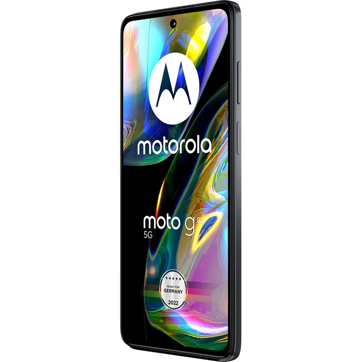 Motorola Moto G82 5G Smartphone 16,76cm (6,6 Zoll) AMOLED-Display, 128GB interner Speicher, 6 GB RAM, Dual-SIM/Nano-SIM, Android 12, Meteorite Grey – Bild 4