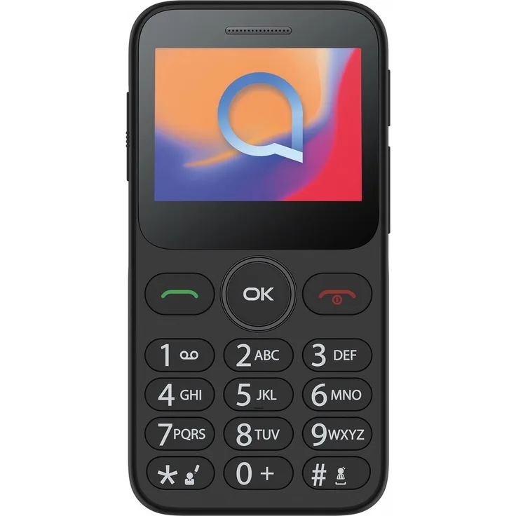 Alcatel 30.85 Seniorenhandy 6,09cm (2,4 Zoll) Farbdisplay, Notruffunktion, Schwarz