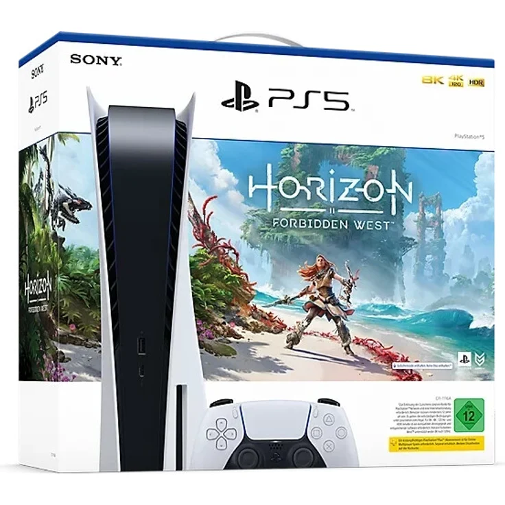 Sony PlayStation 5 Disc Edition 825 GB + Horizon Forbidden West – Bild 1
