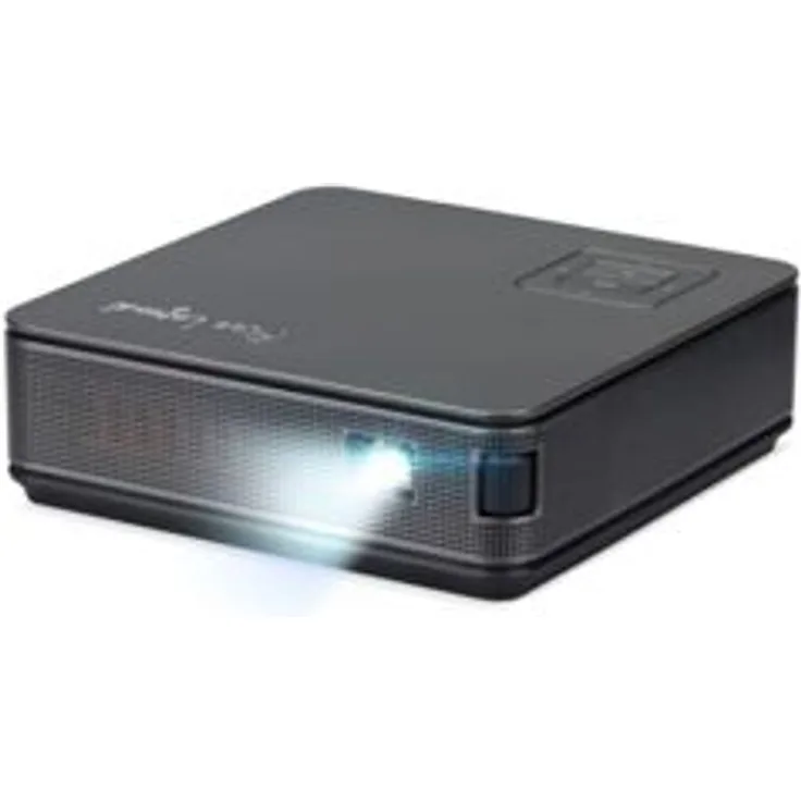 Acer AOpen PV12a Mini-Beamer, LED, WVGA (854 x 480 Pixel), Bildverhältnis: 16:9, schwarz