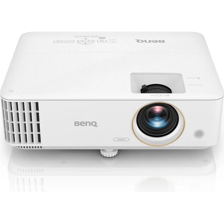 BenQ TH585P Heimkino-Beamer, Metalldampflampe, Full HD (1920 x 1080 Pixel), Kontrast: 10.000:1, Bildverhältnis: 16:9, weiß – Bild 1