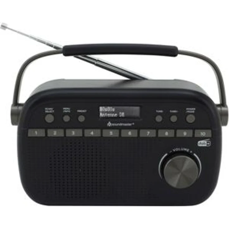 Soundmaster DAB280SW schwarz Heimradio AUX – Bild 1