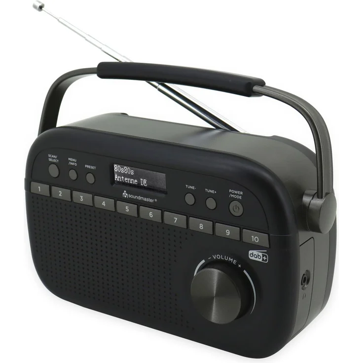 Soundmaster DAB280SW schwarz Heimradio AUX – Bild 2