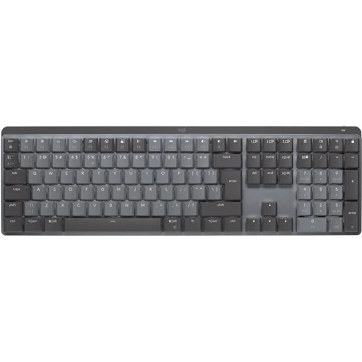 Logitech MX Mechanical Wireless Illuminated Performance Keyboard Graphite - Tactile - US QWERTY - Tastaturen - Englisch - US - Schwarz – Bild 2
