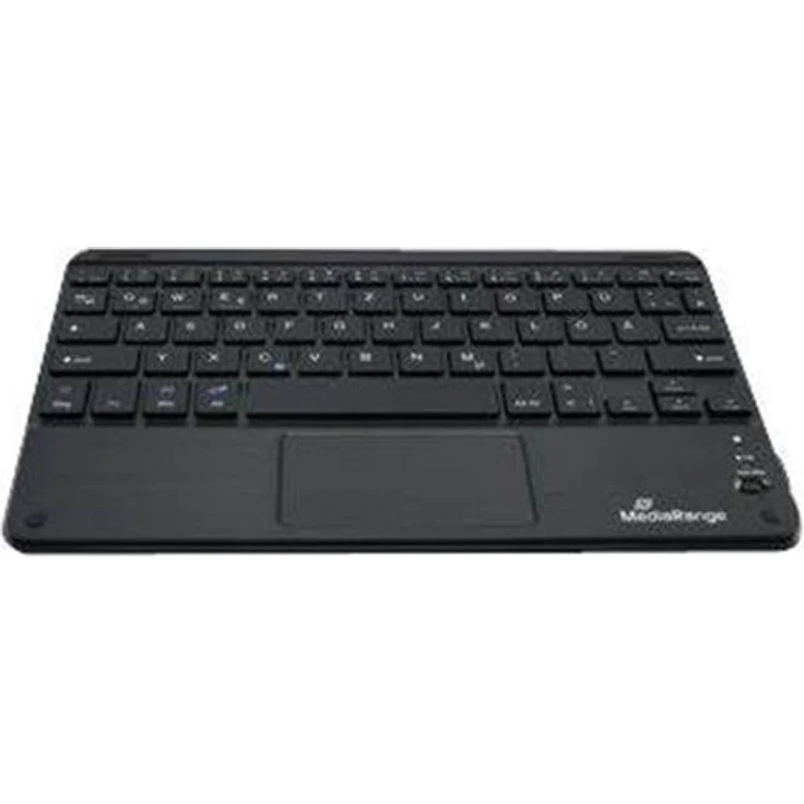 Funk-Tastatur MEDIARANGE MROS130, Touchpad, QWERTZ, schwarz – Bild 2